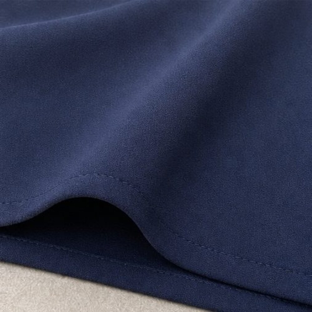 Navy Tunic Blouse - Picture 6 of 6